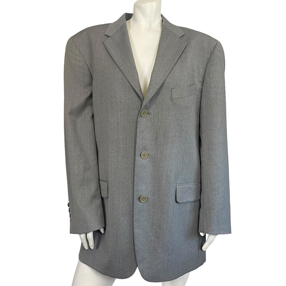 EMANUEL Ungaro Medium Grey Wool Blazer